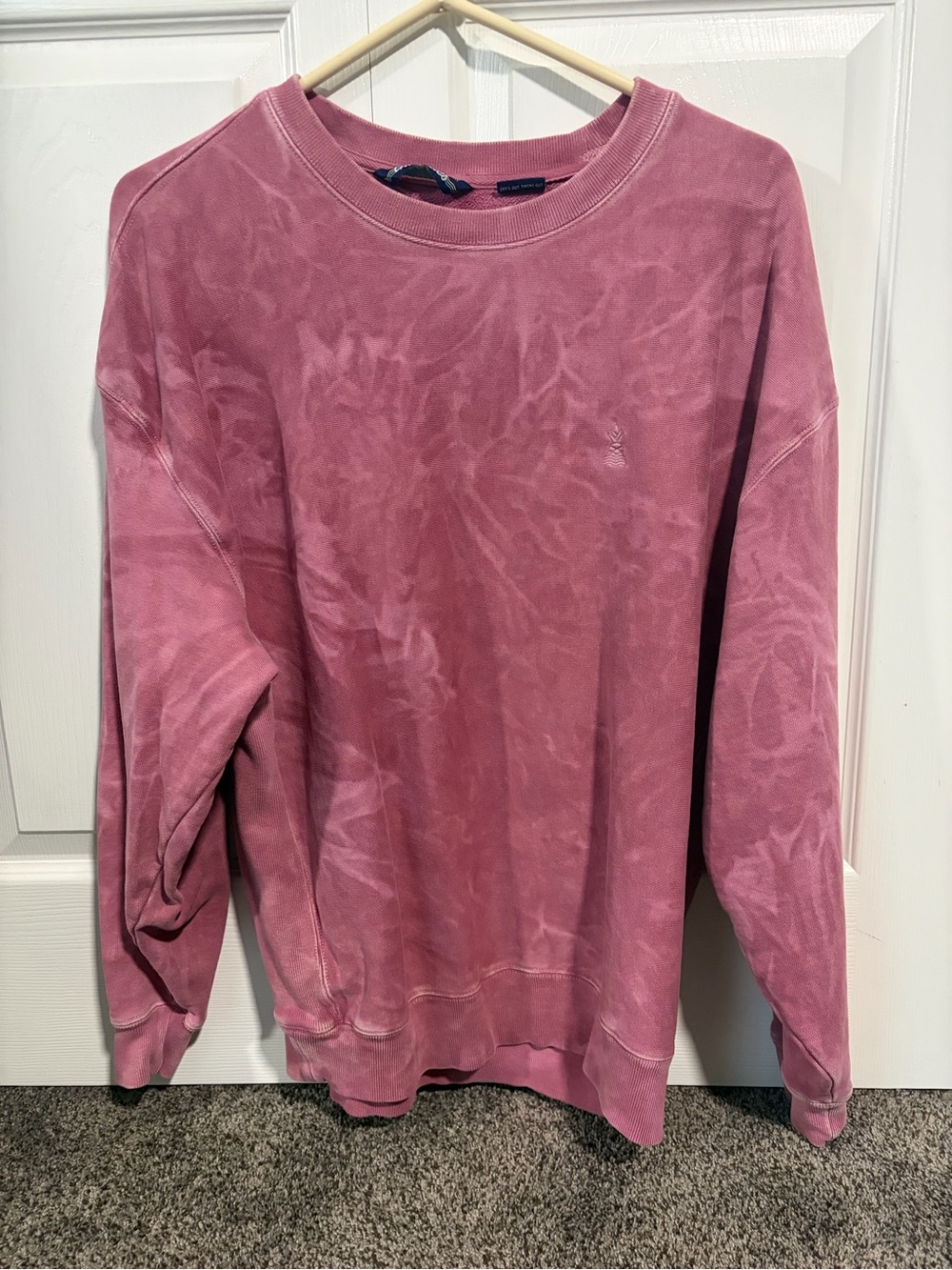 chubbies Mauve Tie-Dye Crewneck Sweatshirt
